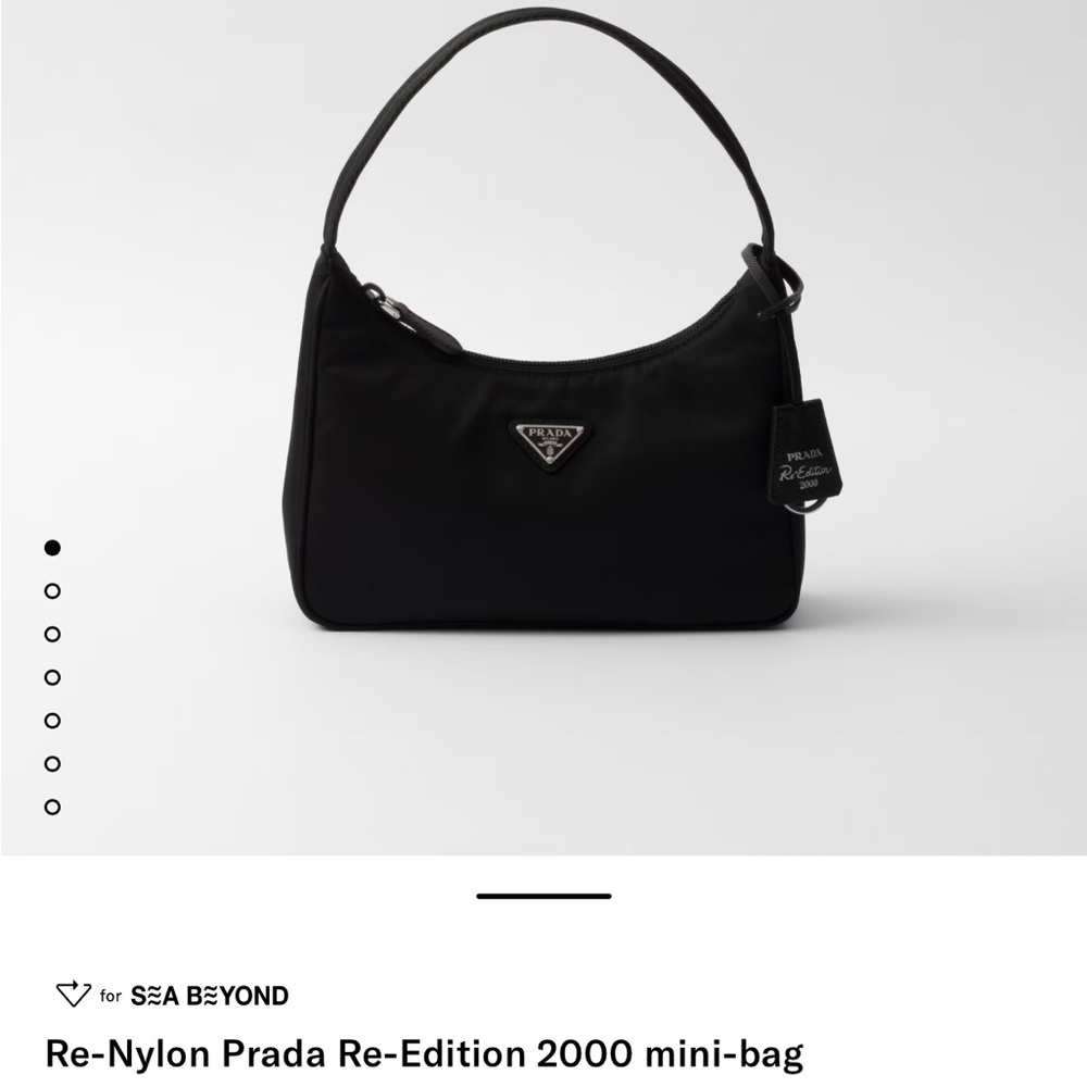 Prada re-nylon bag 2000 mini bag